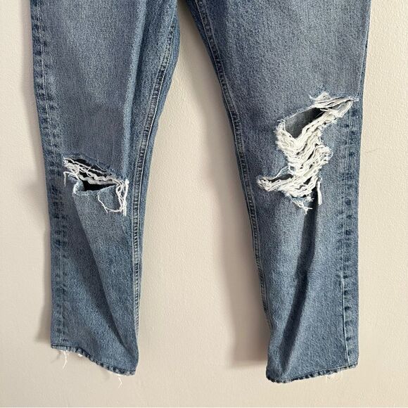 AGOLDE Lana Vintage Straight Pants in Backdrop - Picture 6 of 13